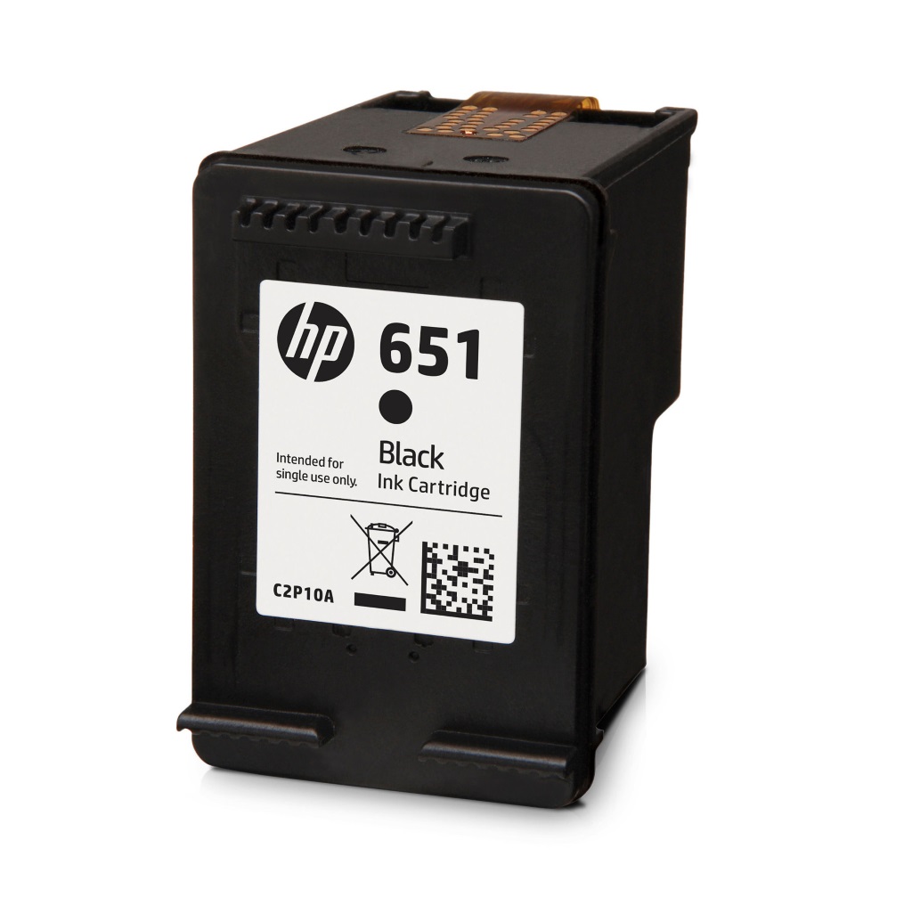 Заправка черного картриджа HP 651 (C2P10AE)