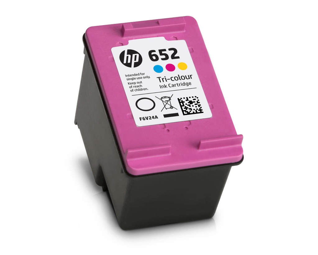 Заправка черного картриджа HP 652 (F6V24AE)
